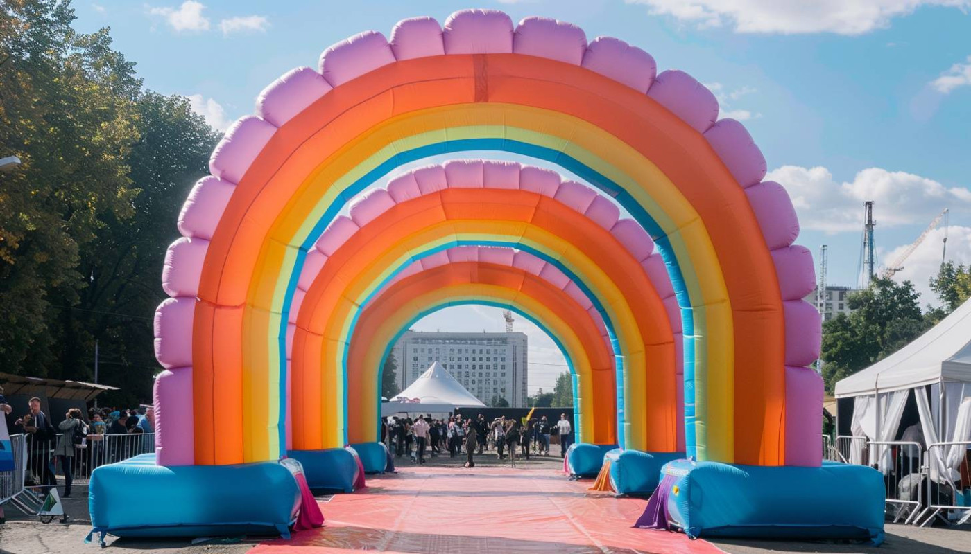 Marketing - Comment choisir la forme et taille idéale pour votre arche gonflable publicitaire