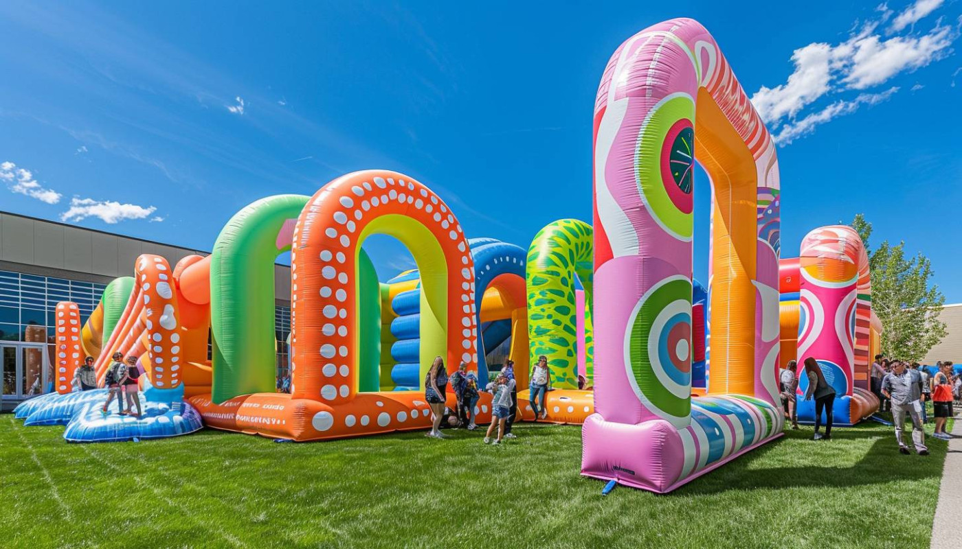 Marketing - Comment les structures gonflables géantes boostent l'impact visuel des produits