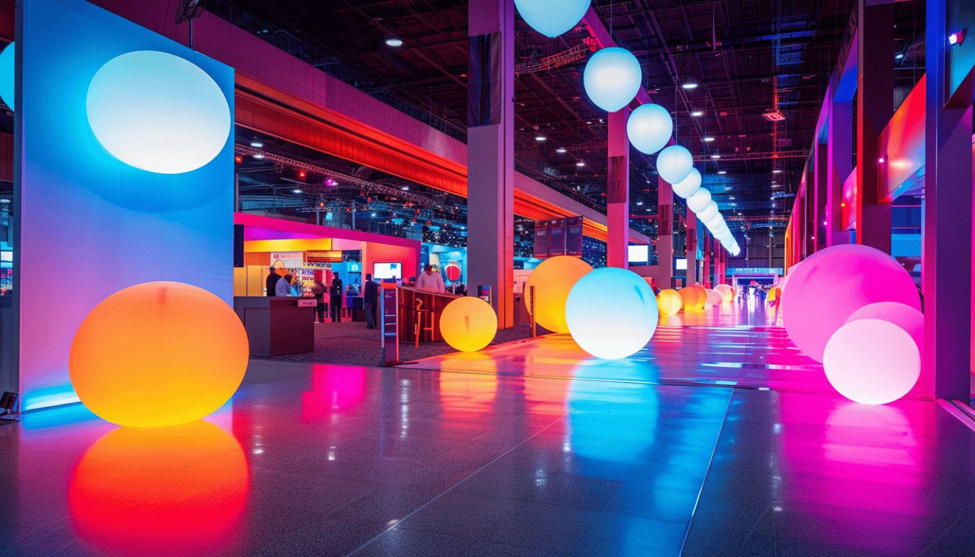 Marketing - Les avantages d'utiliser des ballons éclairants dans les foires commerciales