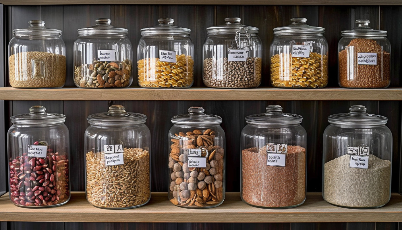 Économie - Les meilleures stratégies pour stocker vos achats en vrac à la maison